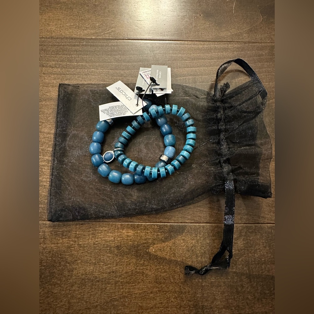 🌟 NWT Two Chico’s Bracelets